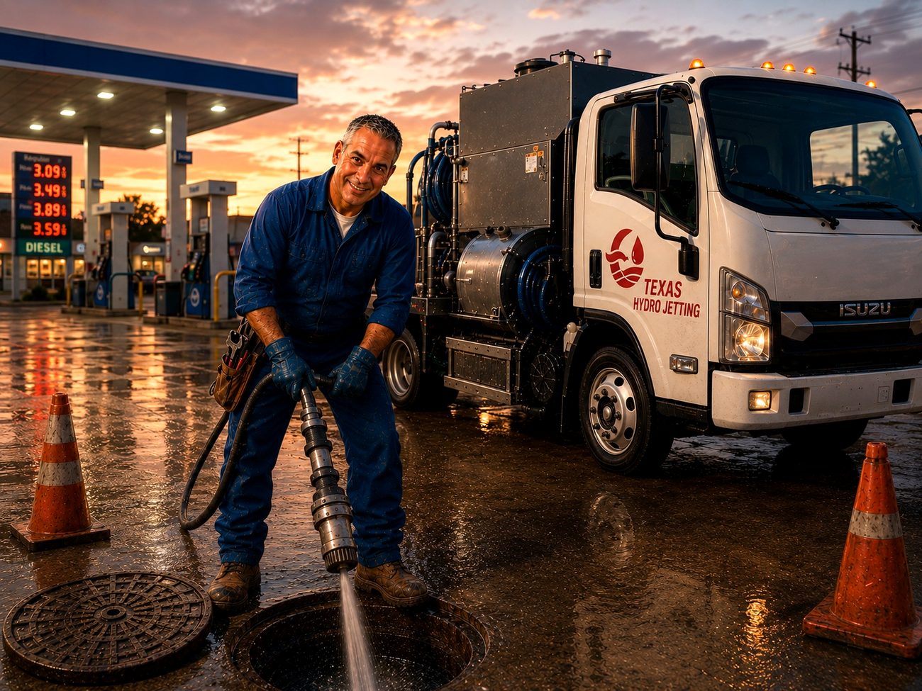 Grease Line Cleaning service in Dallas Texas